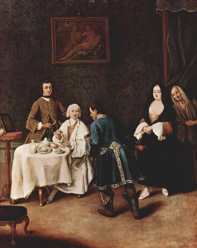 Visita a un lord da Pietro Longhi